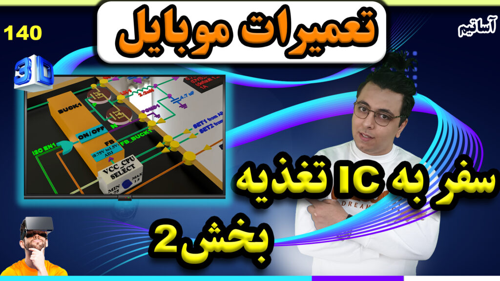 ?عنوان: ایسی تغذیه‌ موبایل(PMIC) رو اینجوری تشریح کن بخش2